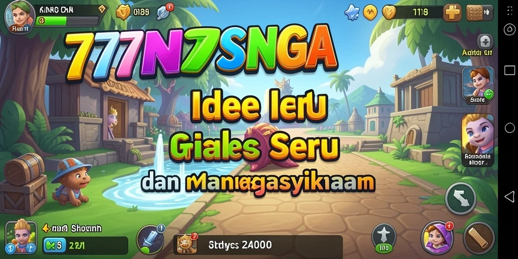 Screenshot gameplay 77SINGA menampilkan pengalaman Idle yang seru.
