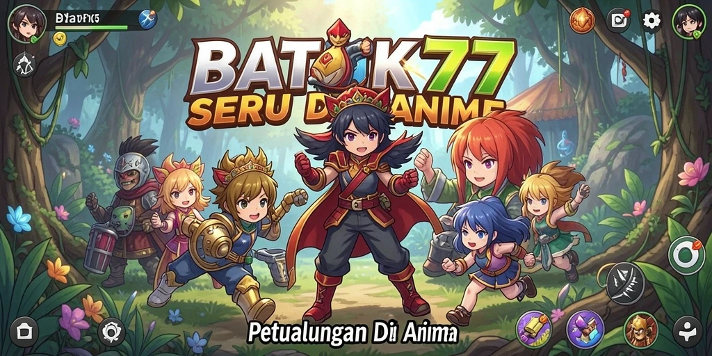 Screenshot BATIK77 menampilkan aksi seru dalam permainan Anime.