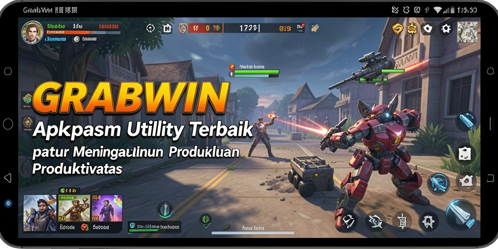 Tampilan utama GRABWIN mengoptimalkan produktivitas penggunanya.