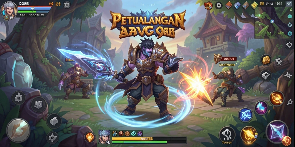 Tampilan menakjubkan dari gameplay ARPG di ID098