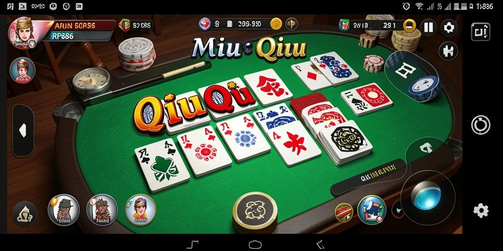 Gameplay seru QiuQiu dengan grafis menawan.