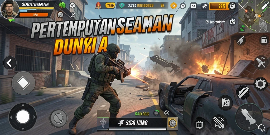 Screenshot gameplay SOBATGAMING yang menampilkan aksi seru.