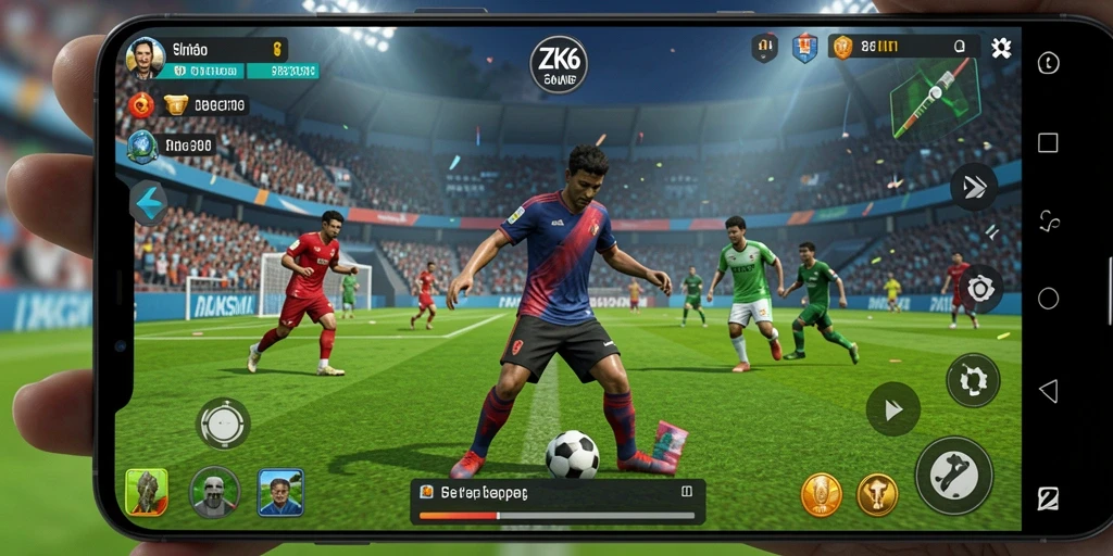 Tampilan gameplay ZK6 yang menarik dan kompetitif.